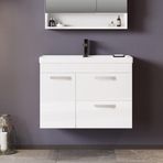 Orka Nova 80 cm Mdf Beyaz Banyo Dolabı