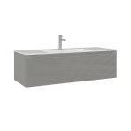 Orka Olbia 120 Cm Mat Kaşmir Banyo Dolabı Alt Modül Lavabo