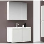 Orka ORKA5002580 Terme Parlak Beyaz 80 cm Banyo Dolabı Takımı