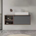 Orka Prato 120 Cm Navaro Banyo Dolabı Alt Modül Lavabo