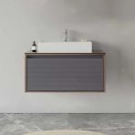 Orka Prato 80 Cm Navaro Banyo Dolabı Alt Modül Lavabo