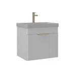 Orka Procida 60 Cm Mat Beyaz Banyo Dolabı Alt Modül Lavabo