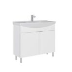 Orka Purus 100 Cm Ayaklı Lavabolu Banyo Alt Dolabı Meşe