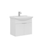 Orka Purus 65 Cm Asma Lavabolu Banyo Alt Dolabı Beyaz