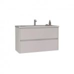 Orka Side 85 cm Mdf Cekmeceli Beyaz Banyo Dolabı Alt Modul Lavabo