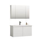 Orka Terme 100 cm Mdf Kaşmir Taş Banyo Dolabı