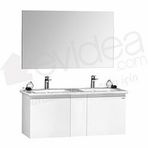 Orka Terme 120 cm Beyaz Banyo Dolabı