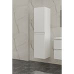 Orka Terme Parlak Beyaz Banyo Boy Çamaşır Dolabı Çok Renkli