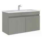 Orka Tivoli 100 Cm Mat Kaşmir Banyo Dolabı Alt Modül Lavabo