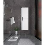 Orka Trio 40 Cm Beyaz Banyo Boy Çamaşır Dolabı Çok Renkli