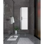 Orka Trio 40 Cm Mdf Beyaz Banyo Boy Dolabı