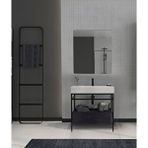 Orka Vegas 60 Cm Antrasit Banyo Dolabı Takımı