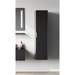Orka Yalıköy 30 CM Parlak Siyah Banyo Boy Dolabı
