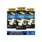 Orkid 8681003004428 Ultra Ekstra Dörtlü Paket Gece Ekstra Max 14 Adet X3