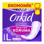 Orkid Ekonomik Günlük Koruma Ped Uzun 40Lı (3'Li Paket)