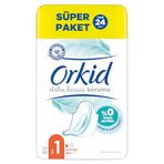 Orkid Extra Hassas Hijyenik Ped Normal (Boy 1) 24 Adet Ped