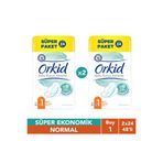 Orkid Extra Hassas Normal ( Boy 1 ) 24 Adet Süper Paket Hijyenik Ped X2