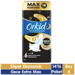 Orkid Extra Max Ultra Gece 14 Adet Ped