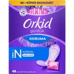 Orkid Günlük Ped Günlük Koruma Dev Ekonomik Paket 48 Adet Ped (Tekli Paketlerde)