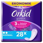 Orkid Günlük Ped Günlük Koruma Ekonomi Paketi 28'li