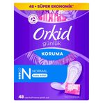 Orkid Günlük Ped Koruma Dev Ekonomi Paketi 48 Adet Ped (Tekli Paketlerde)