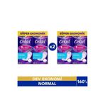 Orkid Günlük Ped Normal Dev Ekonomi Paketi 80 Ped*2 (DEO FRESH)