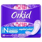 Orkid Günlük Ped Normal Taşınabilir Paket 20 Adet Ped