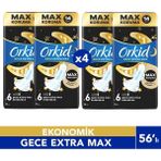 Orkid Hijyenik Ped Ultra Gece Ekstra Max 14'lü 4 Adet
