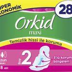 Orkid Maxi 2 Numara Uzun 28li Hijyenik Ped