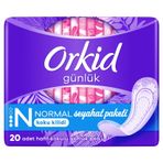 Orkid Normal Taşınabilir 20'li Çanta Paketi Günlük Ped
