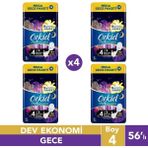 Orkid Platinum 4'lü Gece Extra 14'lü x 4 Adet