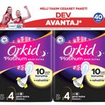 Orkid Platinum Cesaret Paketi Gece Ekstra 40lı Yeni