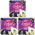 Orkid Platinum Gece Ekstra (Boy 4) 5 Adet Hijyenik Ped 3lü paket