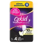 Orkid Platinum Gece Extra (Boy 4) Hijyenik Ped 16 Adet