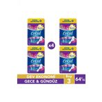 Orkid Platinum Hijyenik Ped Gunduz Gece 64 Adet