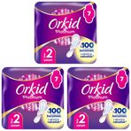 Orkid Platinum Hijyenik Ped Uzun Tekli Paket 7 Ped 3lü paket