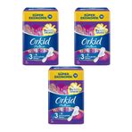 Orkid Platinum Kokulu Hijyenik Ped Boy 3 Gece & Gunduz 5'Li Rahatlik Super Ekonomik 16'Li Paket X 3 Adet