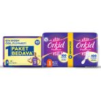 Orkid Platinum Normal + Gece 20’li Eda Erdem Paketi Hijyenik Ped