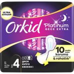 Orkid Platinum Tekli Paket Gece Ekstra 5'Li (5'Li Paket)