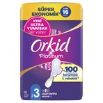 Orkid Platinum Uzun Ekstra (Boy 3) Hijyenik Ped 16 Adet