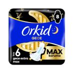 Orkid Ultra Ekstra Dörtlü Paket Gece Ekstra Max 8'lı
