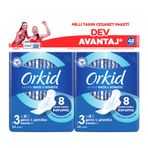 Orkid Ultra Ekstra Gece 48'li Hijyenik Ped Cesaret Paketi