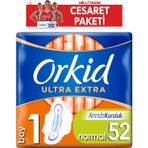 Orkid Ultra Extra Cesaret Paketi 6x52'li 312 Adet Normal Ped