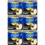 Orkid Ultra Extra Dörtlü Gece Extra Plus 5 No 16'lı x 6= 96 Adet