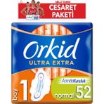 Orkid Ultra Extra Hijyenik Ped Normal 52 Adet Sızıntılara Karşı %100 Koruma Sağlar