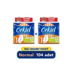Orkid Ultra Extra Hijyenik Ped Normal 8li 13 Paket