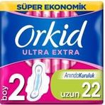 Orkid Ultra Extra Hijyenik Ped Uzun Süper Ekonomik Paket 22 Ped