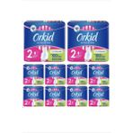 Orkid Ultra Extra Hijyenik Ped Uzun Tekli Paket 7'li X10 Paket