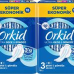 Orkid Ultra Extra Koruma Gece ve Gündüz 2x18 Adet Hijyenik Ped