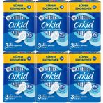 Orkid Ultra Extra Koruma Gece ve Gündüz 6x18 Adet Hijyenik Ped